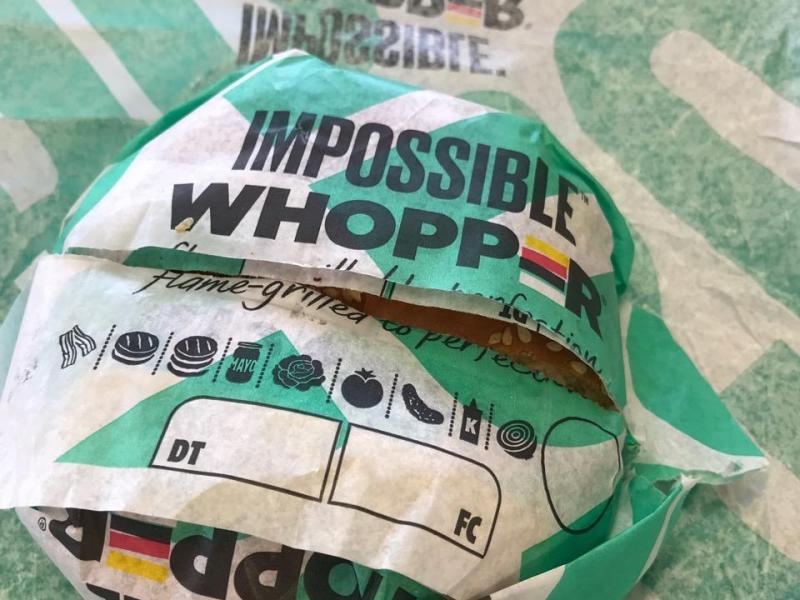 BURGER KING IMPOSSIBLE WHOPPER