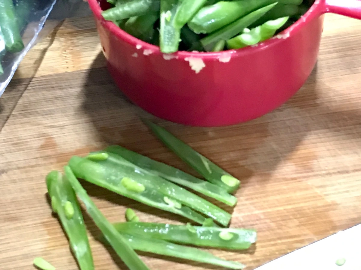 Make Fresh French Green Beans