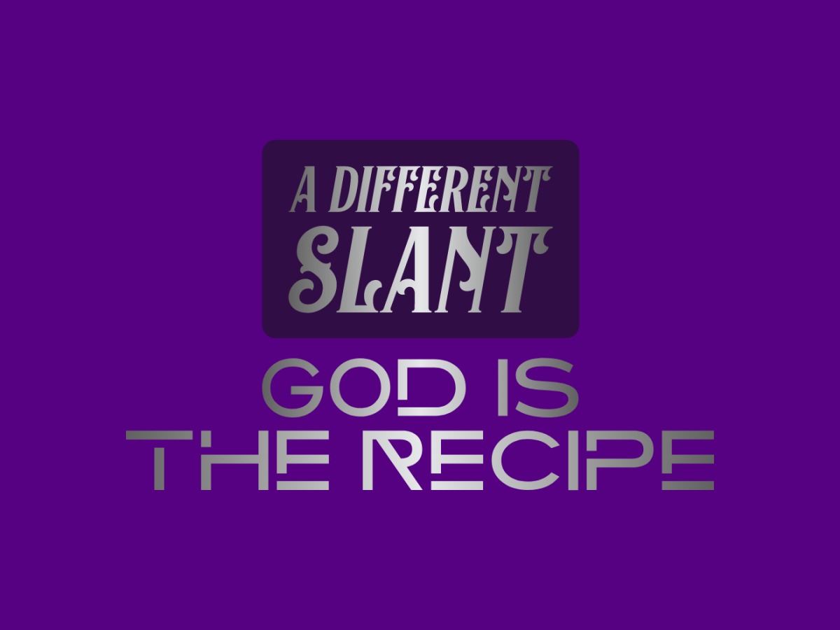 GOD IS THE RECIPE