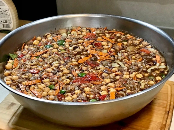 Pepperoni Garbanzo Bean Salad – GOAT